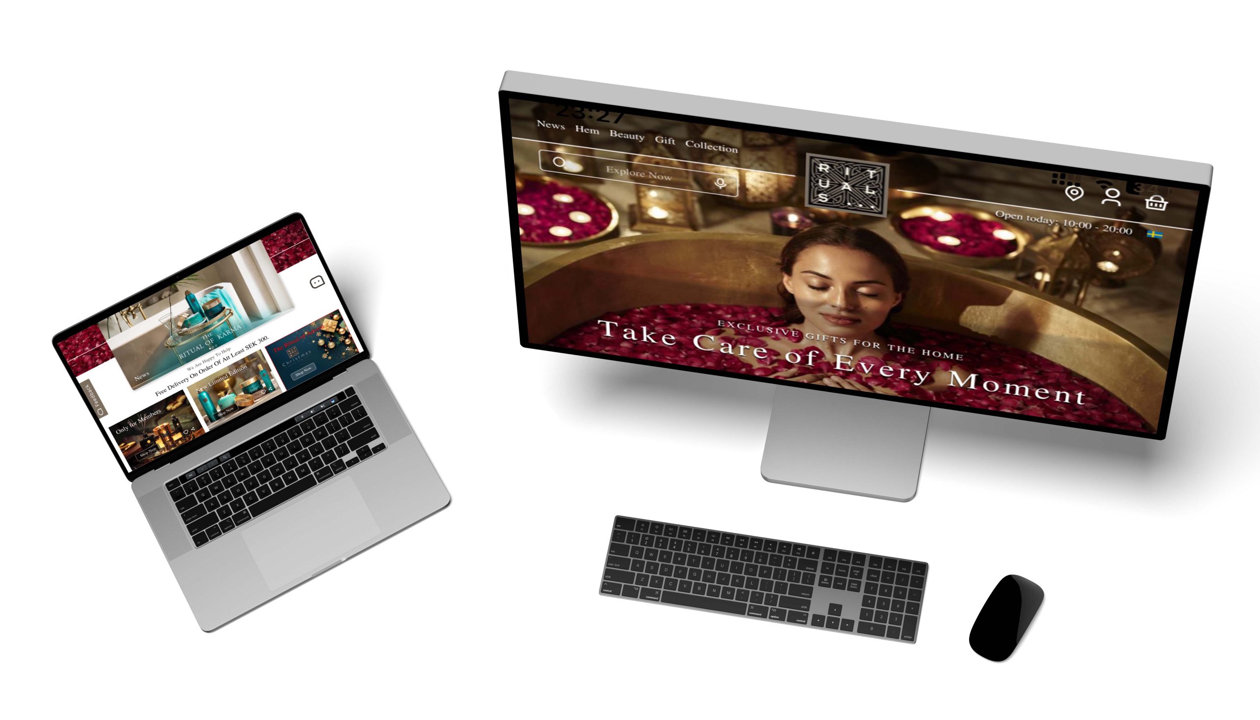 E-commerce website design Mobile-friendly website Modern web design